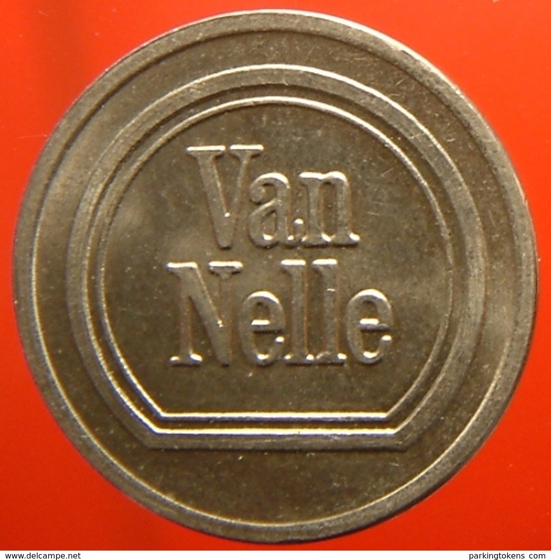 KB313-3 - VAN NELLE - Rotterdam - WM 22.5mm - Coffee Machine Token - Schip Boot Schiff Boat Ship Démarrage - Professionnels/De Société