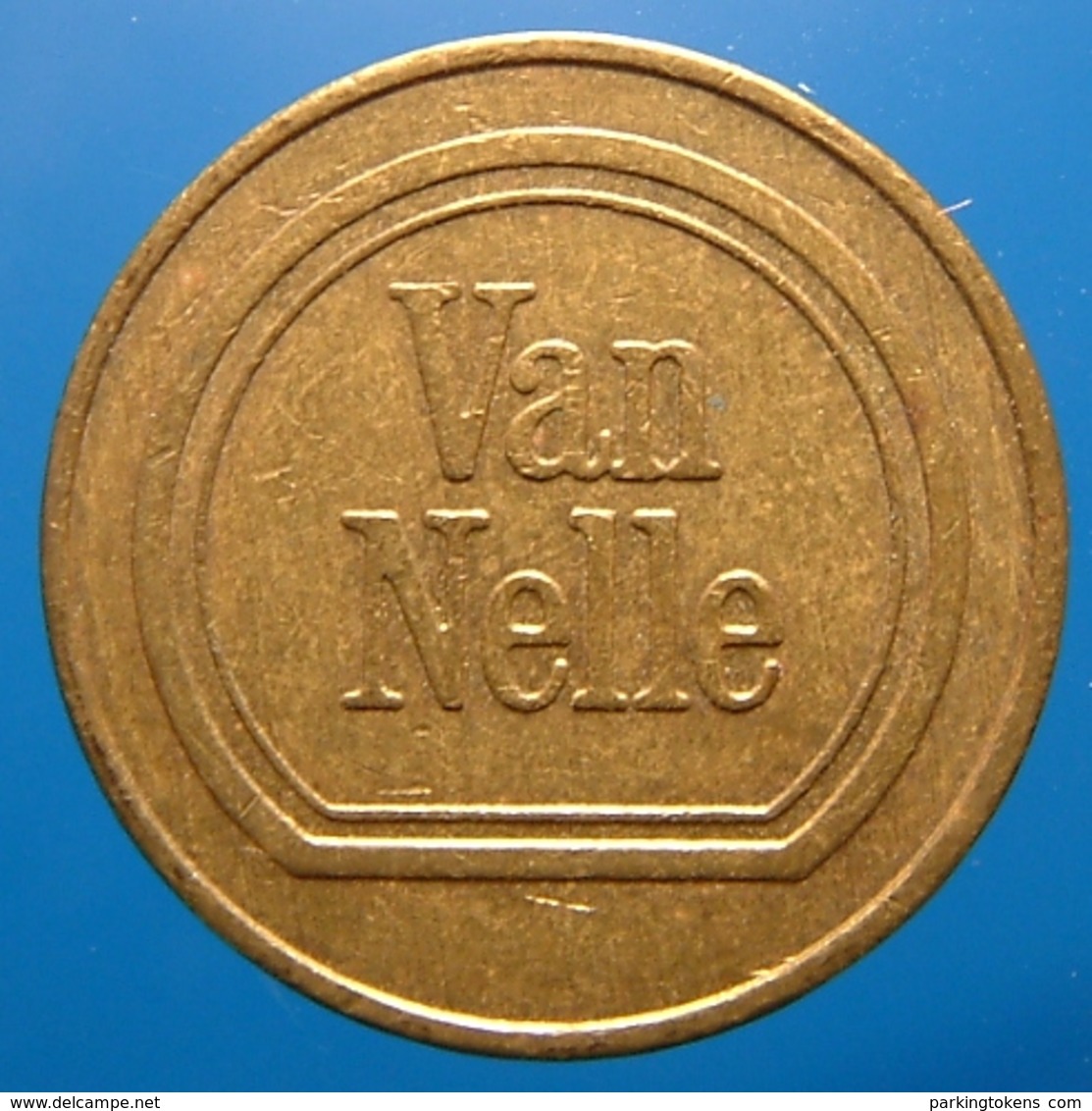 KB313-5 - VAN NELLE - Rotterdam - B 22.0mm - Coffee Machine Token - Schip Boot Schiff Boat Ship Démarrage - Professionnels/De Société