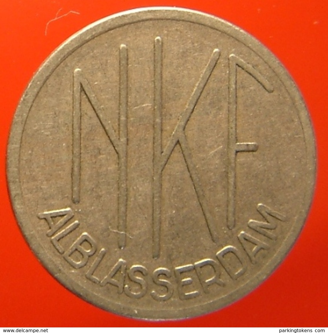 KB315-1 - NKF ALBLASSERDAM - Alblasserdam - WM 20.0mm - Coffee Machine Token - Professionali/Di Società