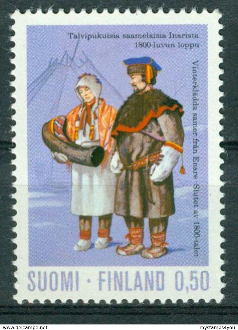 Bm Finland 1972 MiNr 714 MNH | Ancient And National Costumes, Lapp Winter Costumes - Ungebraucht