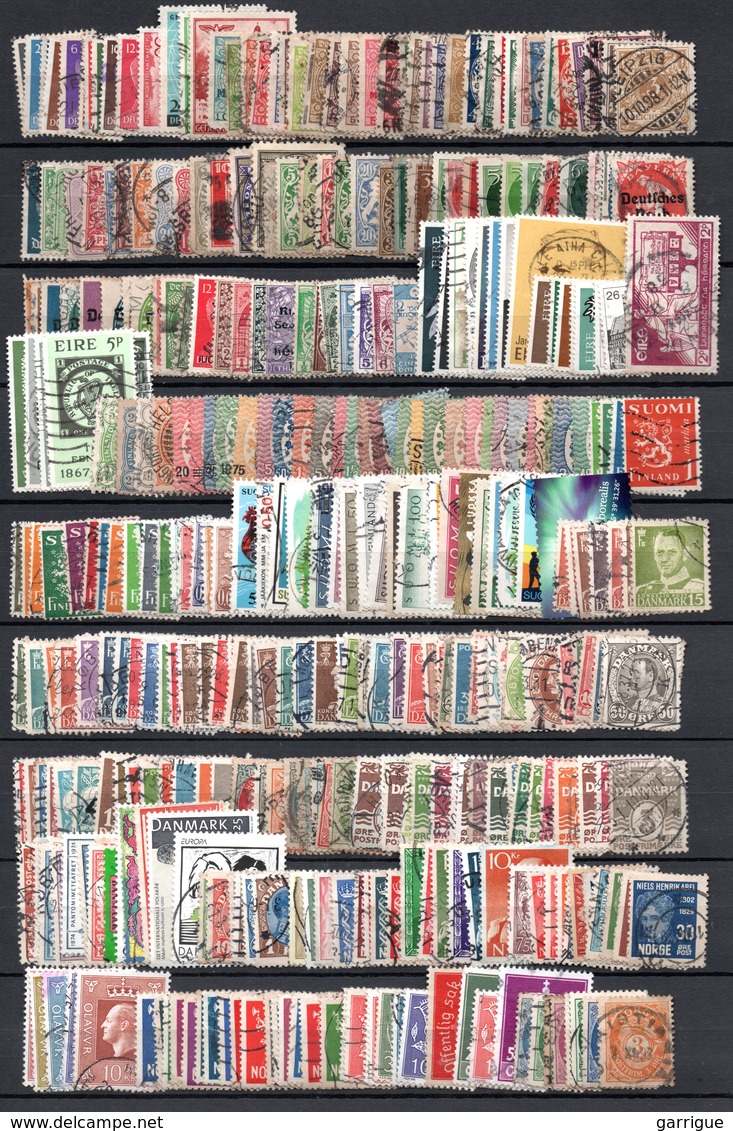 MONDE ENTIER Sauf France : Ensemble De Plus De 10 000 Timbres Différents - Lots & Kiloware (mixtures) - Min. 1000 Stamps