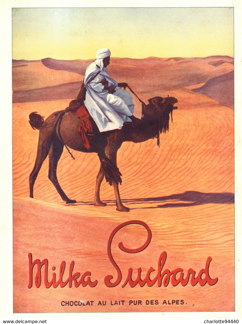 PUB CHOCOLATS " MILKA " De  " SUCHARD "   1912 ( 2 ) - Chocolat