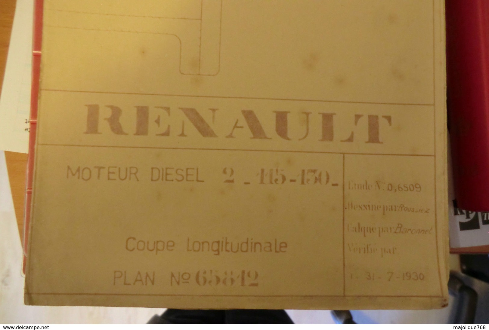 15 plants de moteurs diesel pour yacht pour Mr Renault-Billancourt 1930/31.