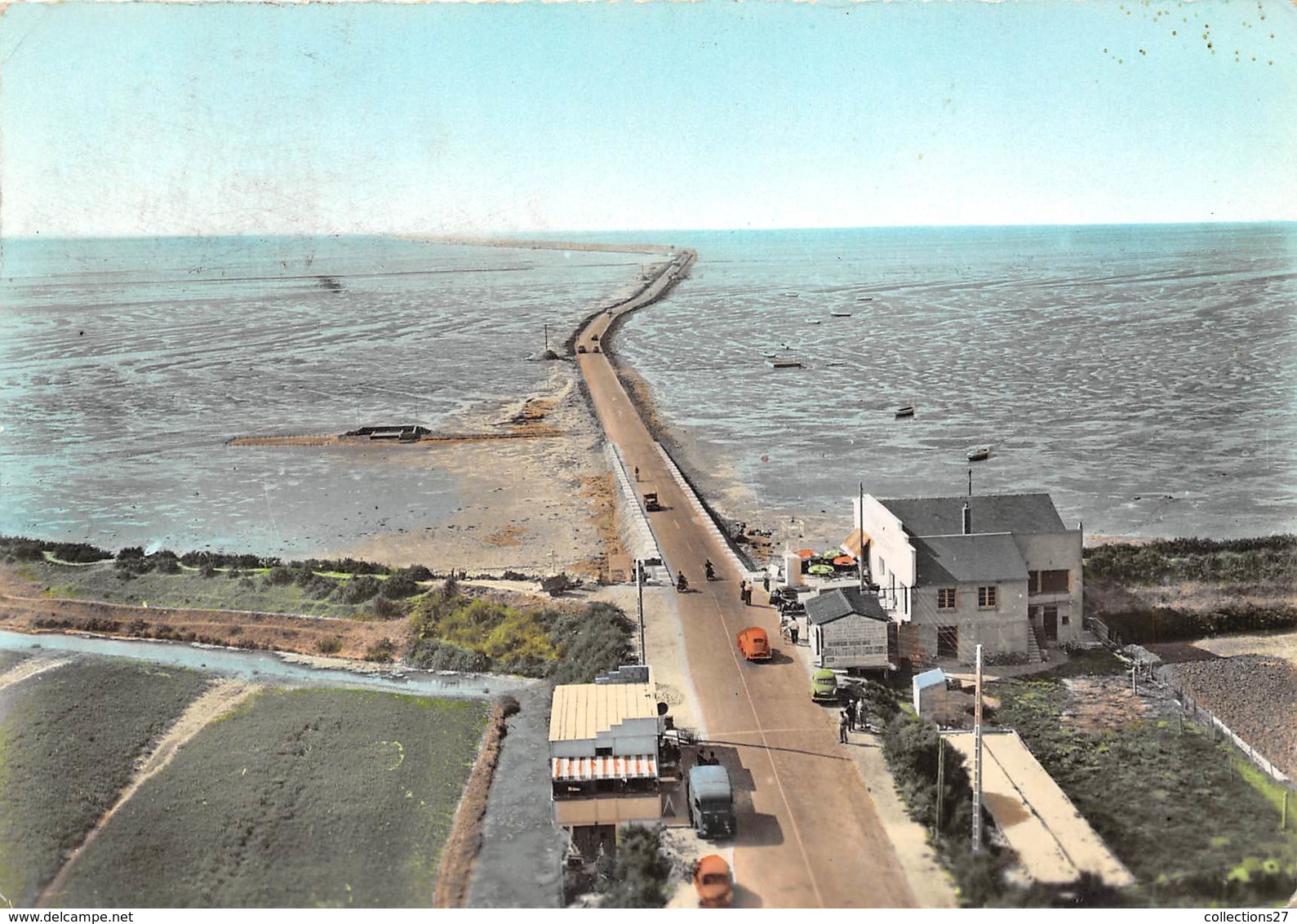 85-ILE-NOIRMOUTIER-LE-PASSAGE-DU-GOIS VUE DU CIEL - Ile De Noirmoutier