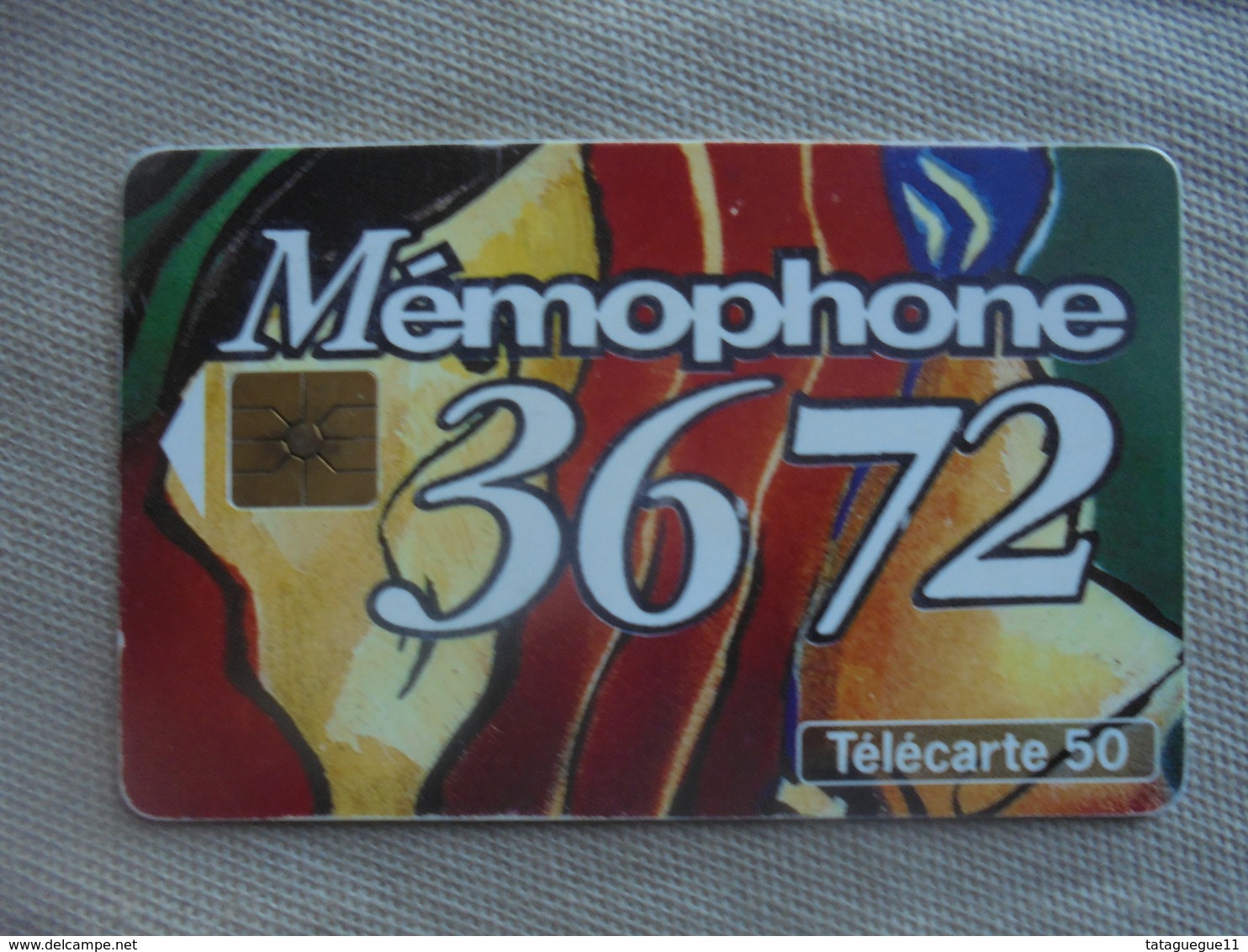 Télécarte 50 Unités MEMOPHONE 3672 02/94 - Opérateurs Télécom