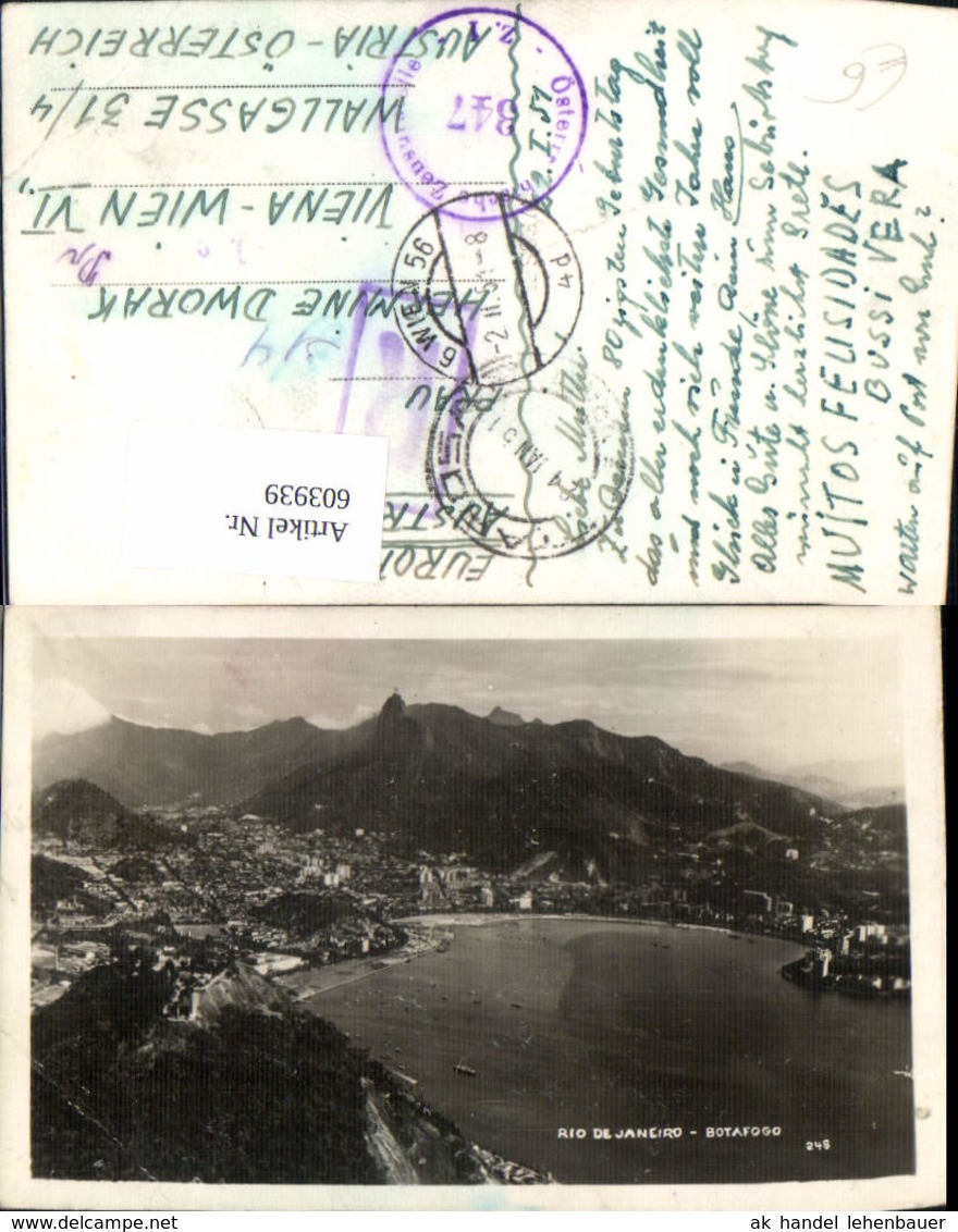 603939,Foto Ak Rio De Janeiro Botafogo Brasilien - Sonstige & Ohne Zuordnung