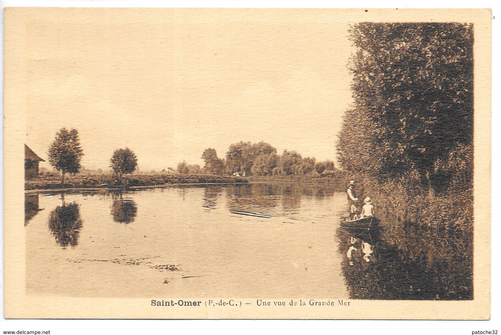 Cpa...Saint-Omer...(P.-deC.)....une Vue Sur La Grande Mer...animée...1950... - Saint Omer