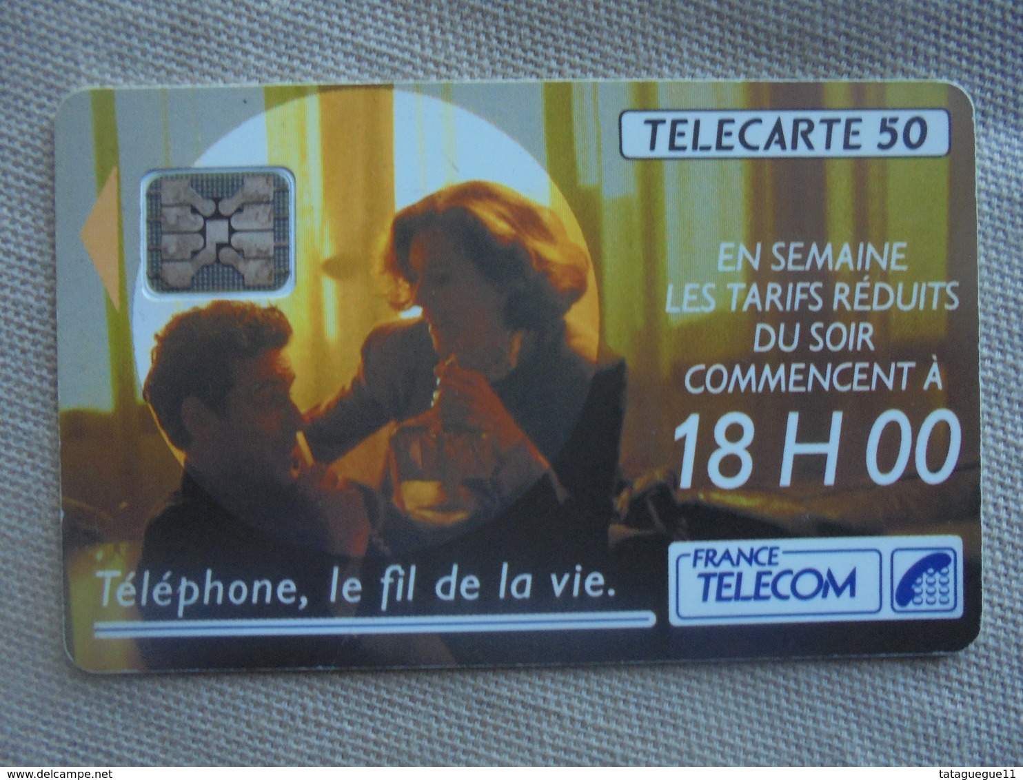 Télécarte 50 Unités Téléphone, Le Fil De La Vie 05/92 - Opérateurs Télécom