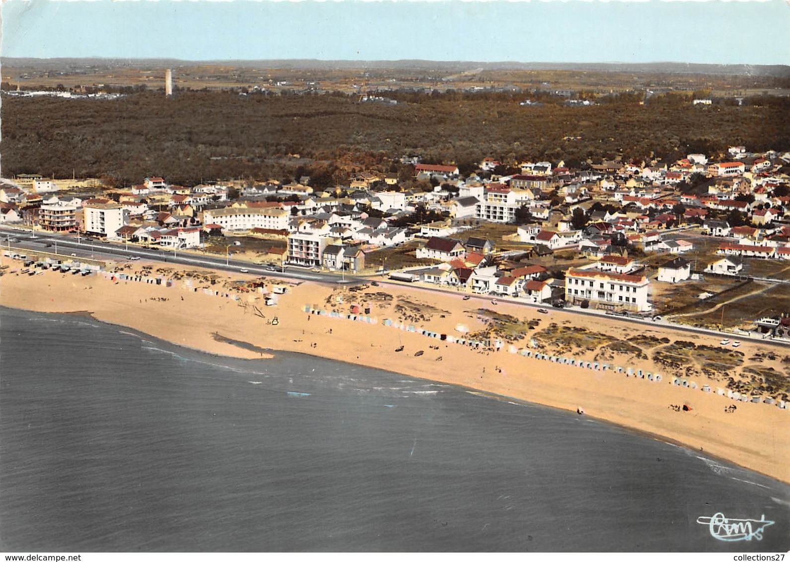 85-SAINT-JEAN-DE-MONTS- PLAGE DES DEMOISELLES VUE AERIENNE - Saint Jean De Monts