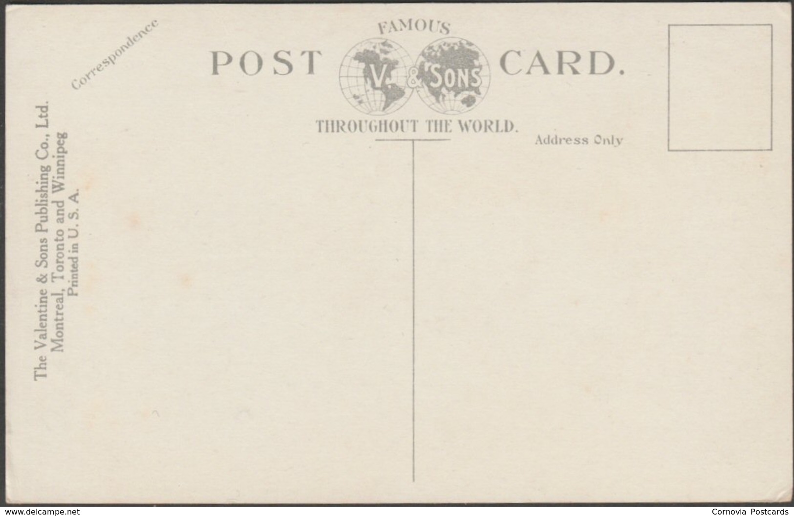 Among The 10,000 Islands, Lake Of The Woods, Ontario, C.1910 - Valentine's Postcard - Thousand Islands