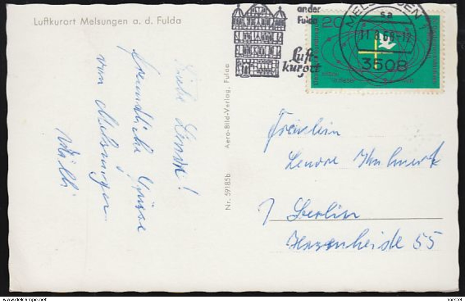 D-34212 Melsungen - Ortsansicht - Nice Stamp - Melsungen