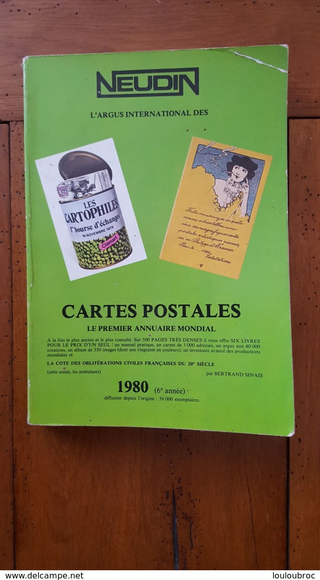 NEUDIN 1980  COUVERTURE MOLLE - Livres & Catalogues