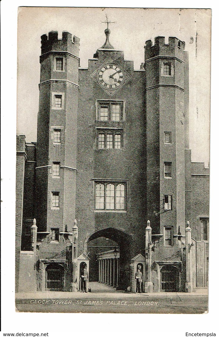 CPA - Carte Postale -Royaume Uni - London- Clock Tower-St James Palace-1921- VM1755 - Other & Unclassified