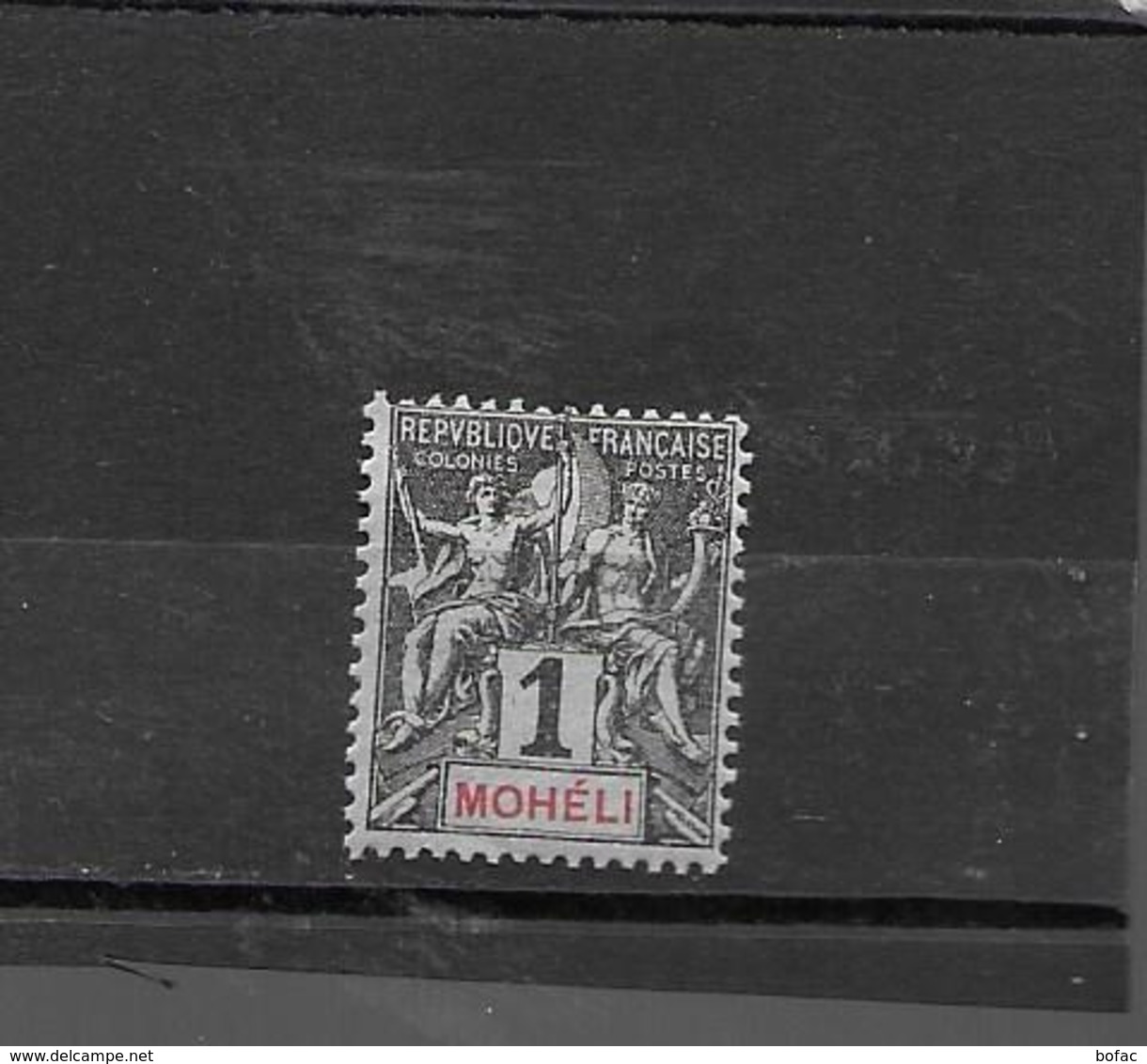 1 * Y & T  *MOHÉLI* 54/58 - Unused Stamps