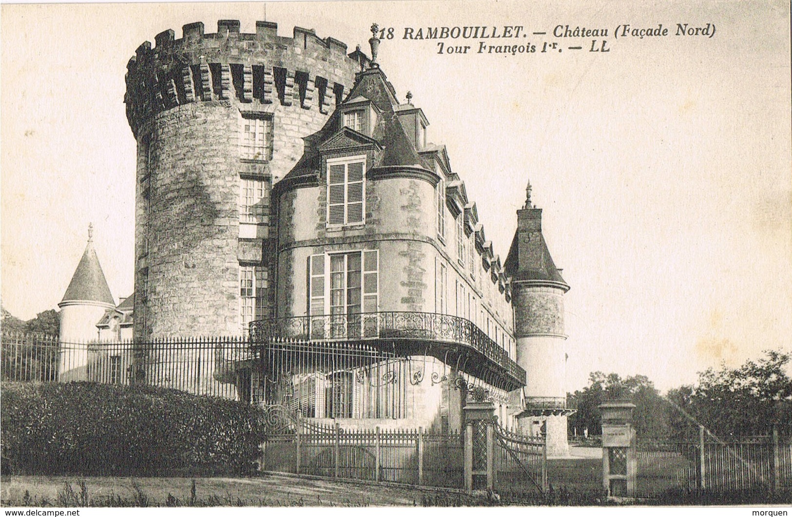 32107. Postal RAMBOUILLET (Yvelines). Le Chateau Et Façade Nord - Rambouillet (Kasteel)