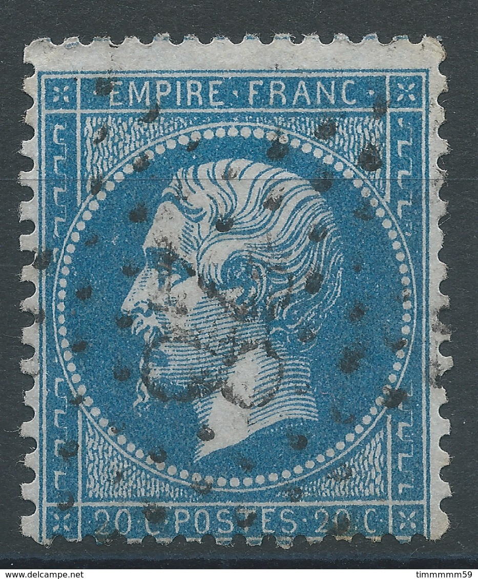 Lot N°47333  N°22, Oblit étoile Chiffrée 28 De PARIS (R. Du Cardinal-Lemoine) - 1862 Napoleon III