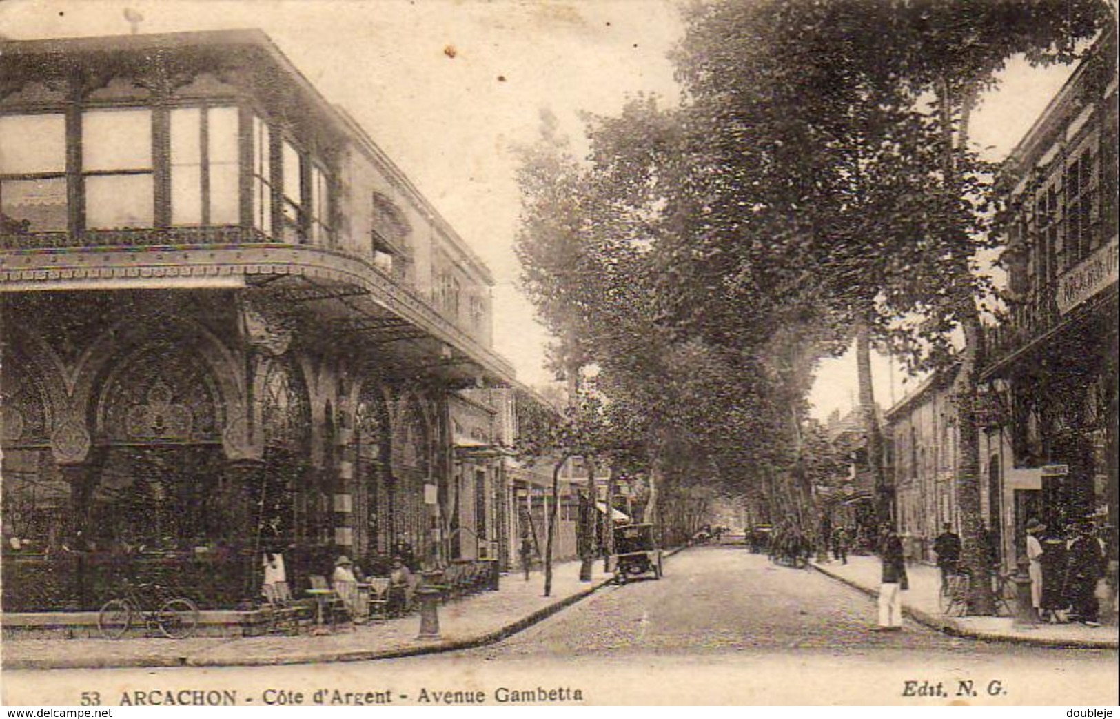 D33  ARCACHON  Avenue Gambetta  ..... - Arcachon