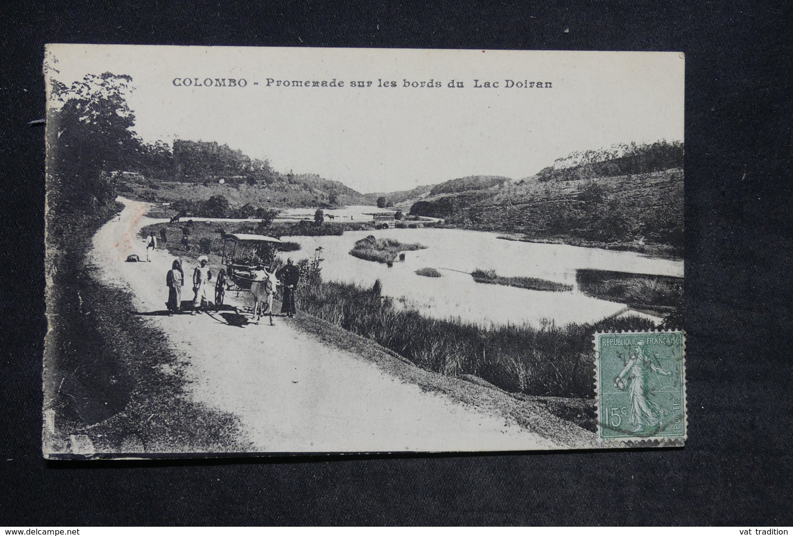 CEYLAN - Carte Postale De Colombo - Promenade Sur Les Bords Du Lac Doiran - L 25929 - Sri Lanka (Ceylon)