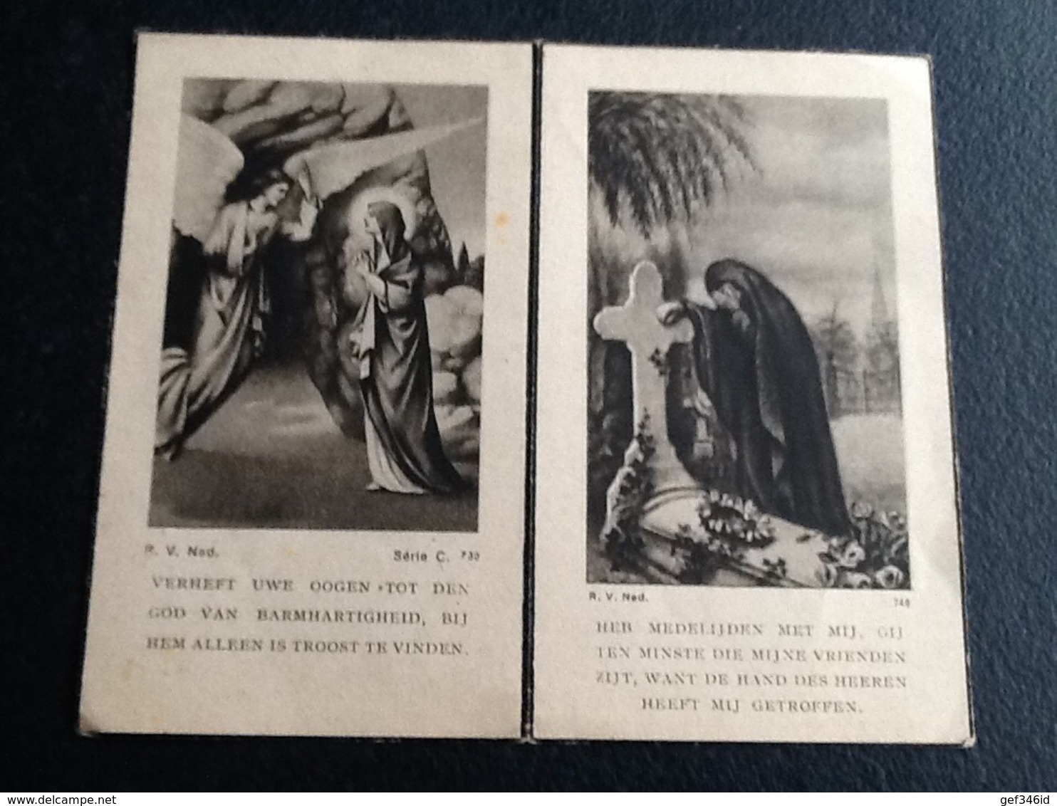 Van Nieuwenhuyze,vande Steene,Aarsele 1893,Fulda Duitsland 1945,Oorlogsslachtoffer Luchtbombardement. - Religion & Esotérisme