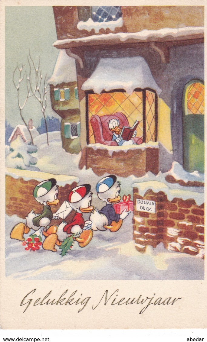 WALT DISNEY  Donald Duck Kwik, Kwek & Kwak Old Cpa. Ltd. - Disneyland