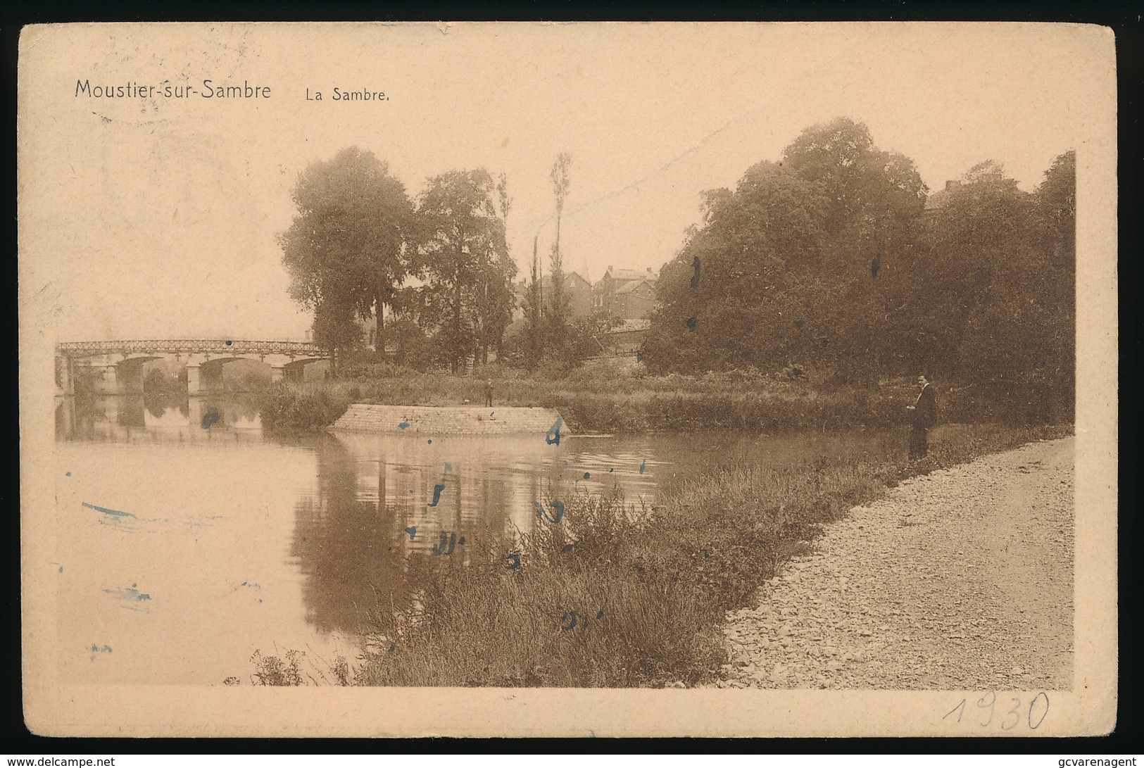 MOUSTIER SUR SAMBRE      LA SAMBRE - Jemeppe-sur-Sambre