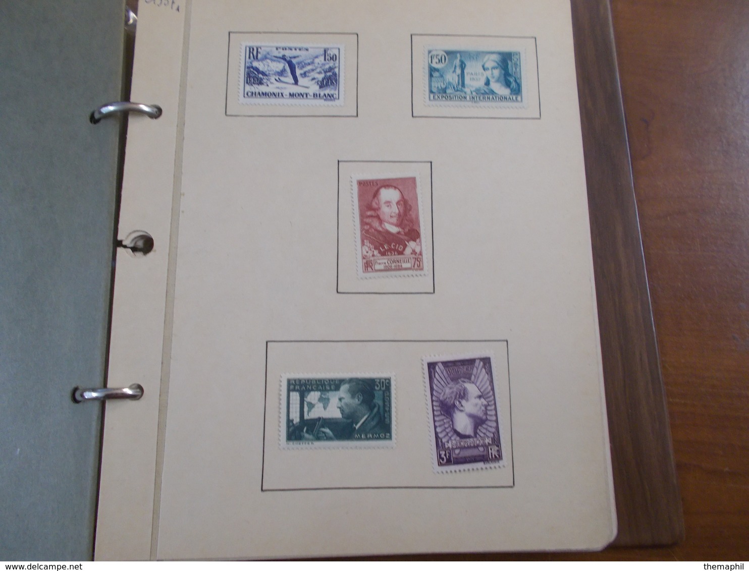 lot n°499 FRANCE  Collection en 2 volumes anciens et semi mo. neufs * ou obl. .  no paypal