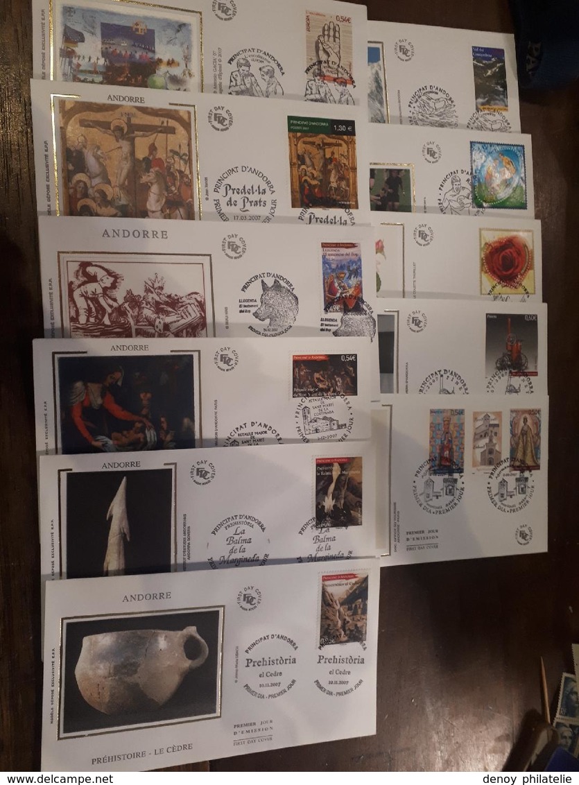 Lot De Premier Jours 2003 , Lot De 26 Tous Differents - FDC