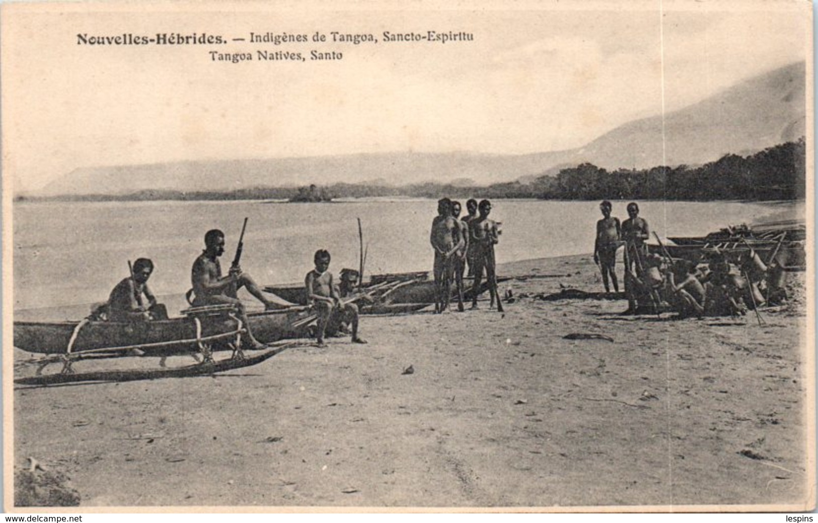 OCEANIE - NOUVELLES HEBRIDES - Vanuatu - Indigènes De Tangoa , Sancto - Espiritu - Tango Natives Santo - Vanuatu