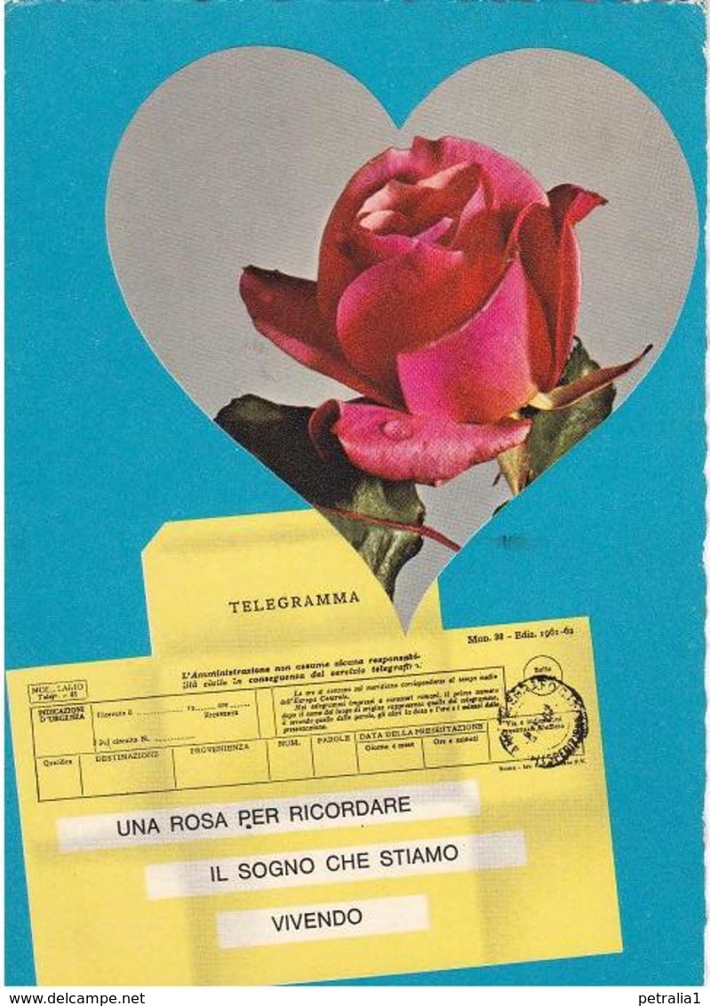 Varie 8306 Cartolina Telegramma D’amore - Couples
