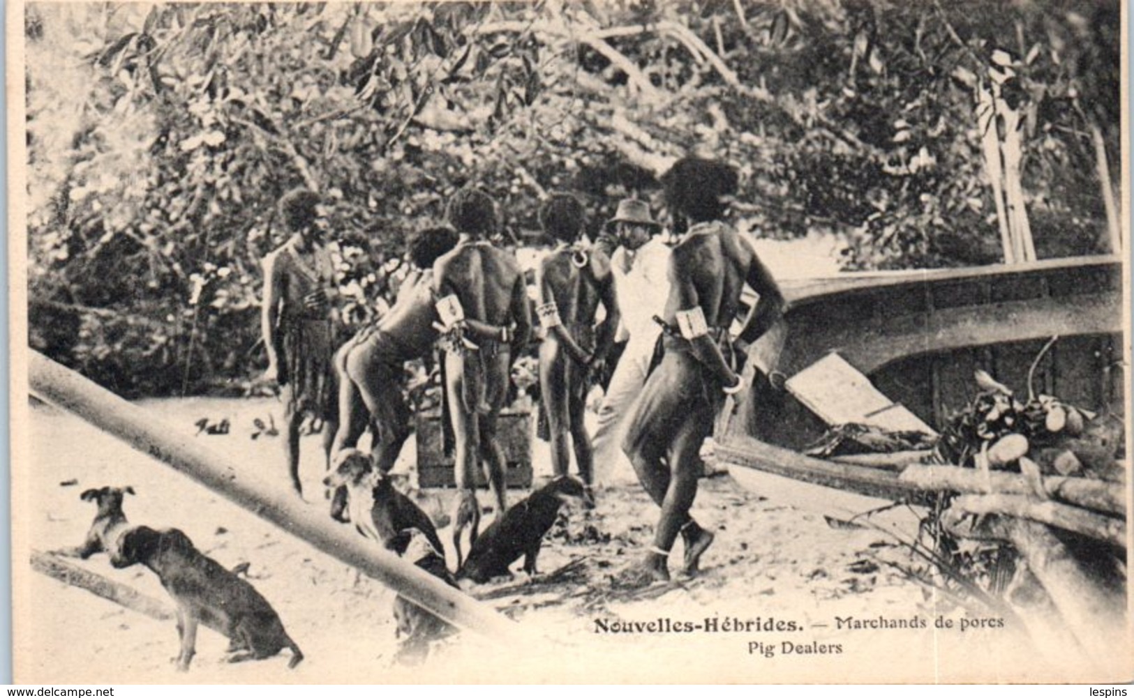 OCEANIE - NOUVELLES HEBRIDES -- VANUATU - Marchands De Porcs - Pig Dealers - Vanuatu