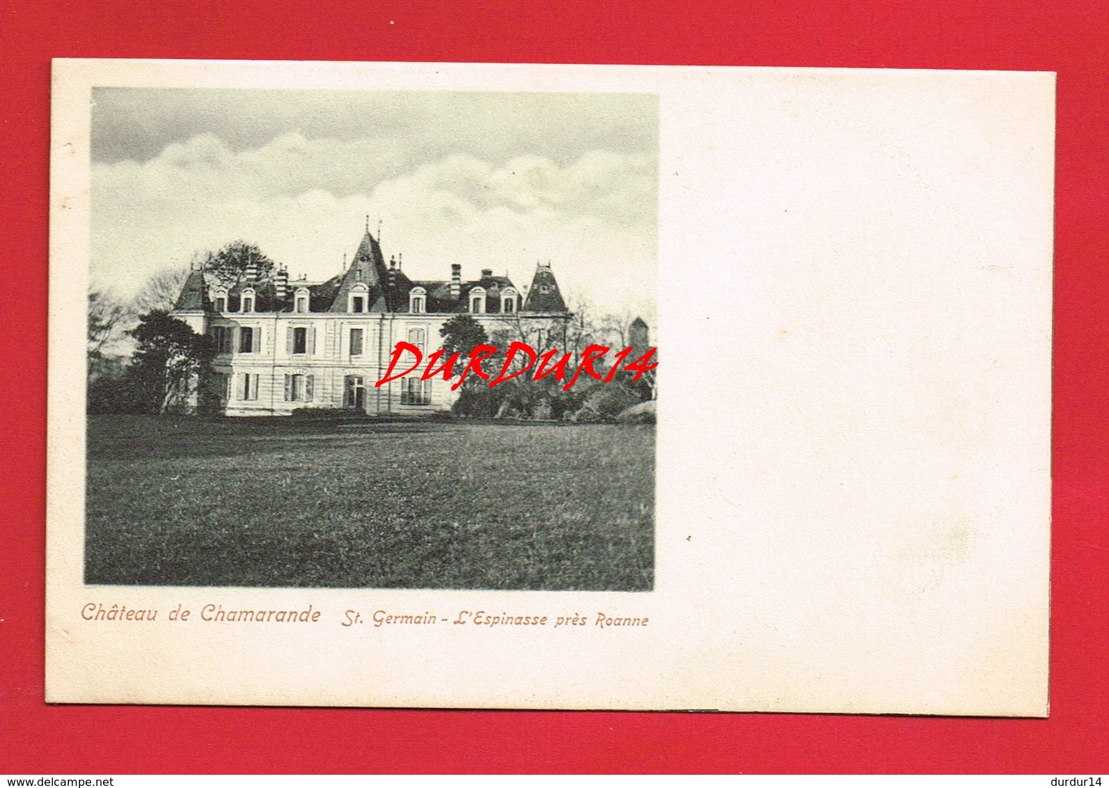 42 Loire  Château De Chamarande ST GERMAIN LESPINASSE - Autres & Non Classés