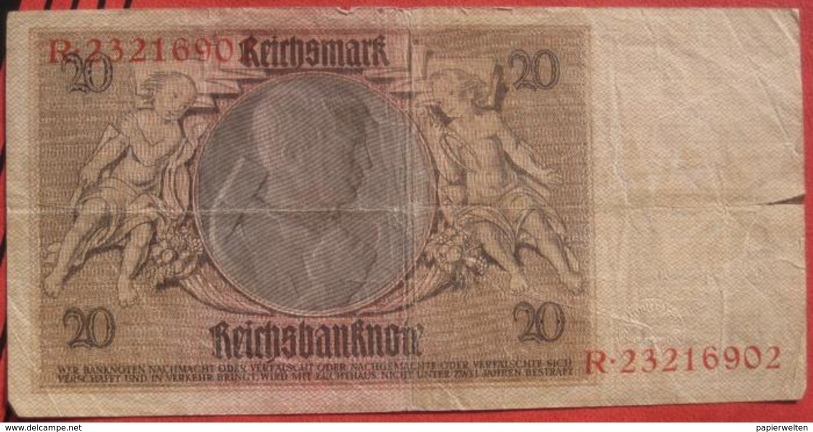 20 Reichsmark 1929 (WPM 180a) 22.1.1929 - 20 Mark