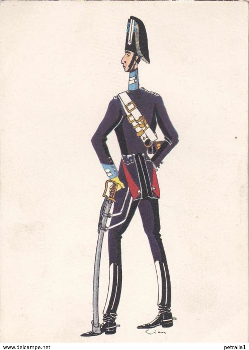 Varie 8309 - Carabiniere A Cavallo In Piccolo Uniforme 1814 - Altri & Non Classificati