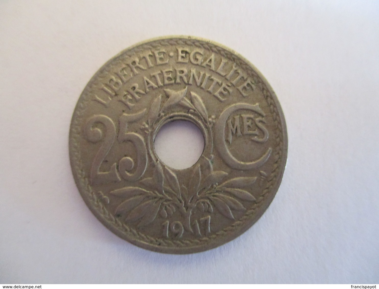 France: 25 Centimes 1917 - 25 Centimes