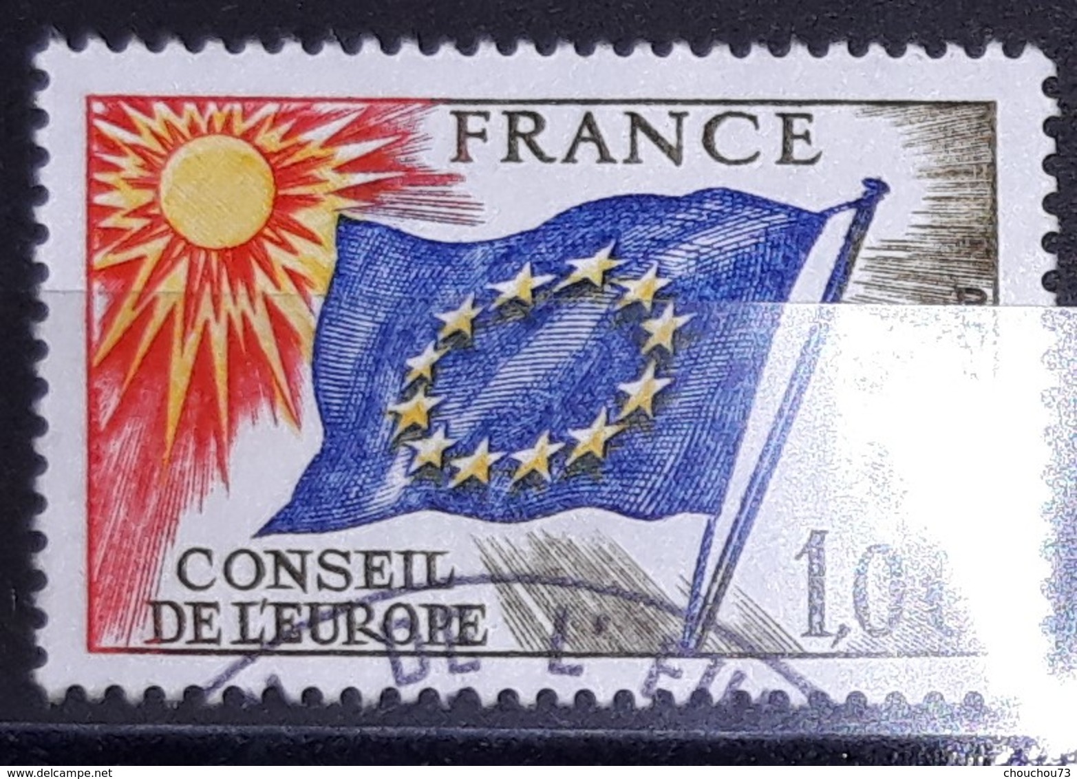 FRANCE - ANNEE 1976 - TIMBRE DE SERVICE OBLITERE N° YVERT 49 - COTE 3.00 EUROS - Usati