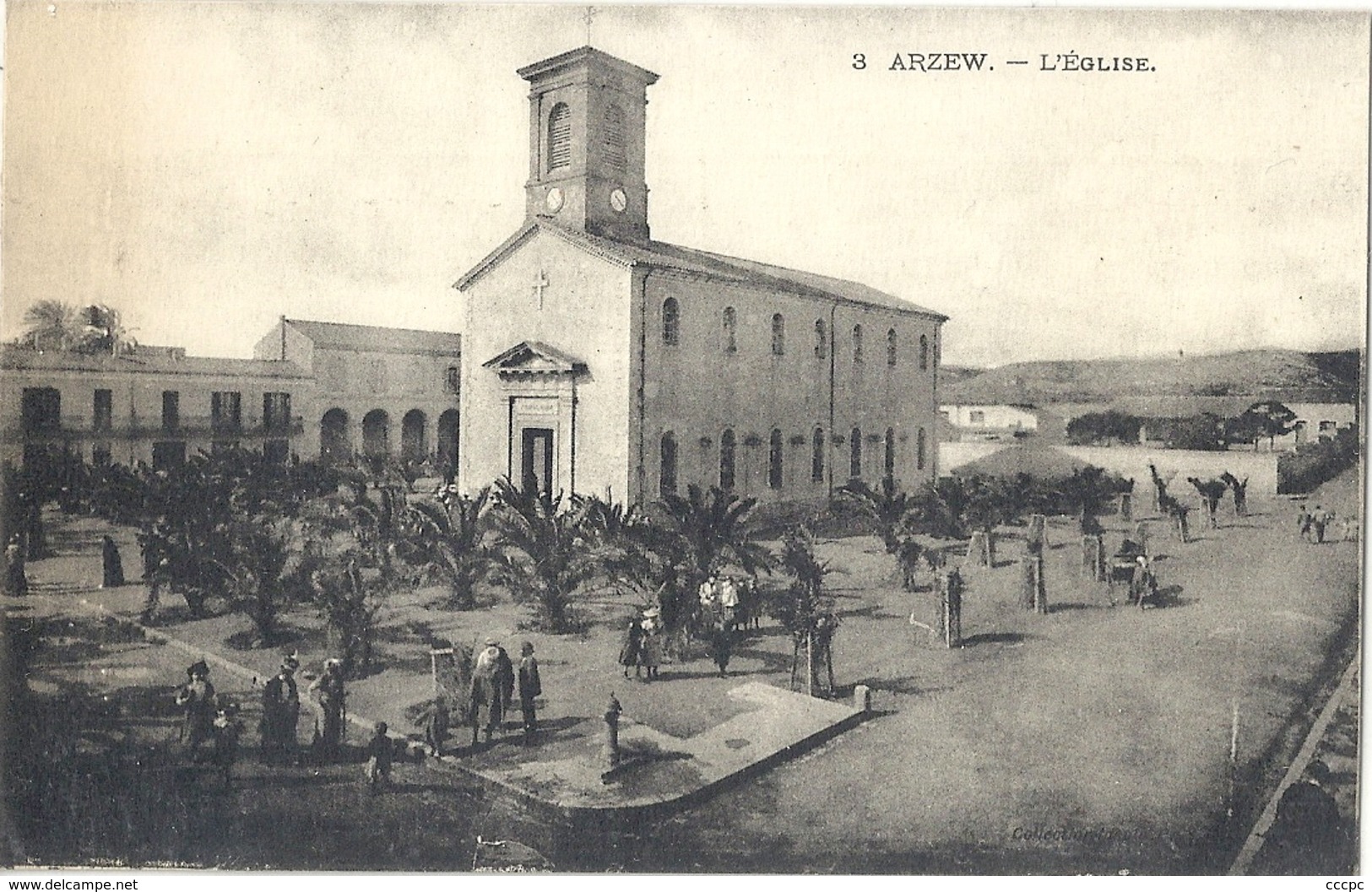 CPA Algérie Arzew L'Eglise - Alger