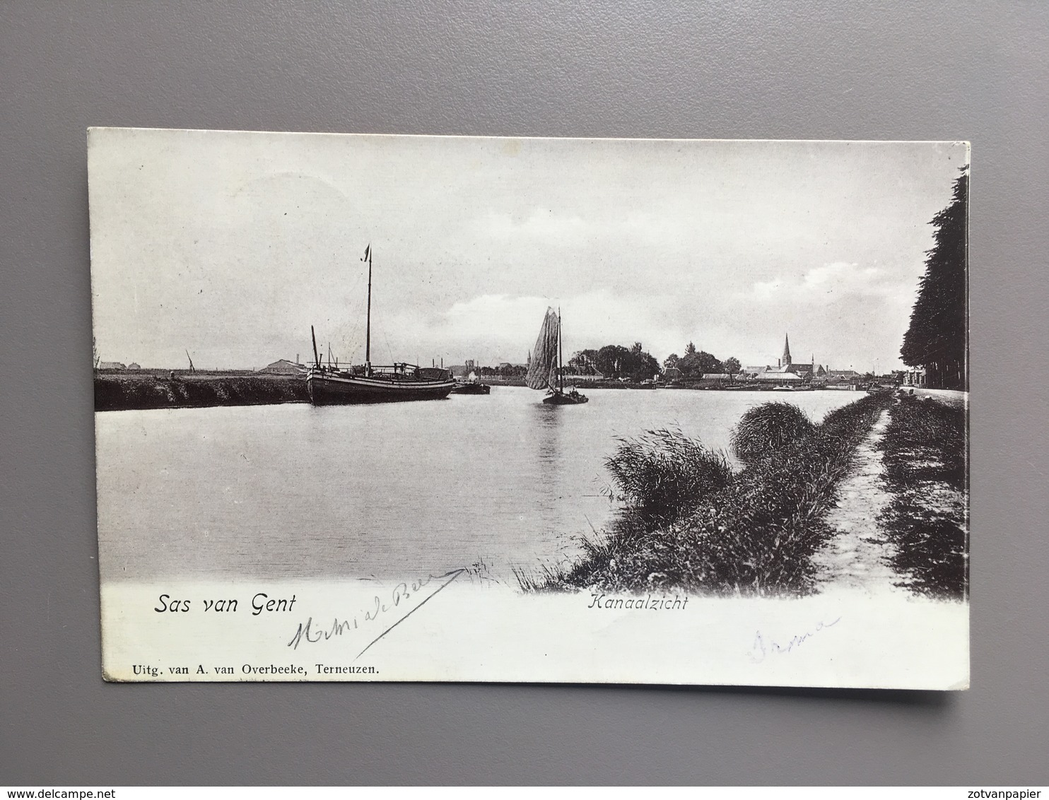 SAS VAN GENT - Kanaal Gent - Terneuzen - 1906 - Sas Van Gent