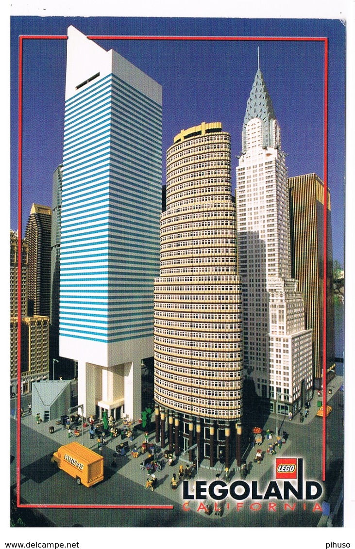 SC-1786    LEGOLAND / CALIFORNIA  : Miniland - New York's Central Manhattan Skyline - Danimarca