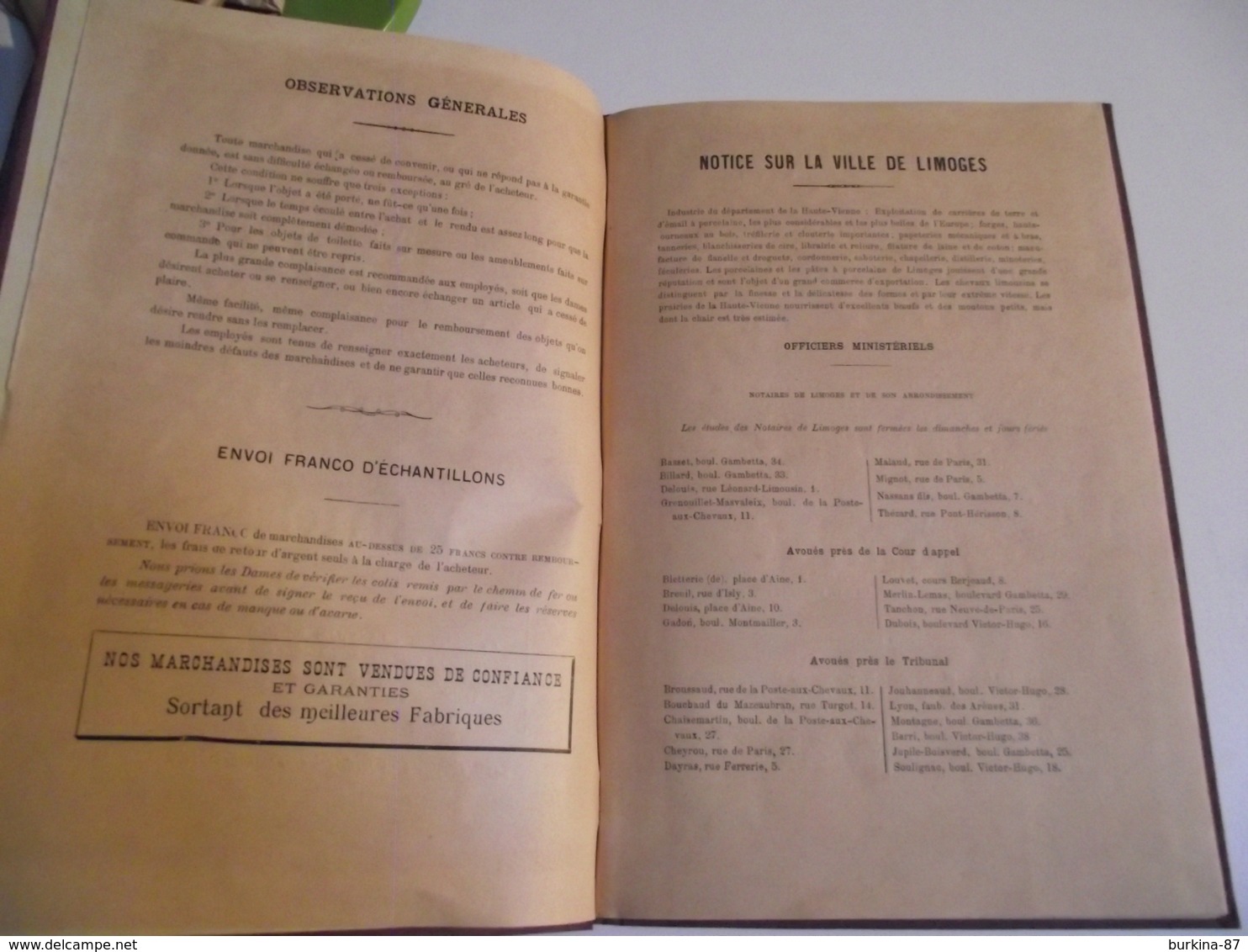 AGENDA, 1894, Ville De Paris, Nouveautés, LIMOGES - Big : ...-1900