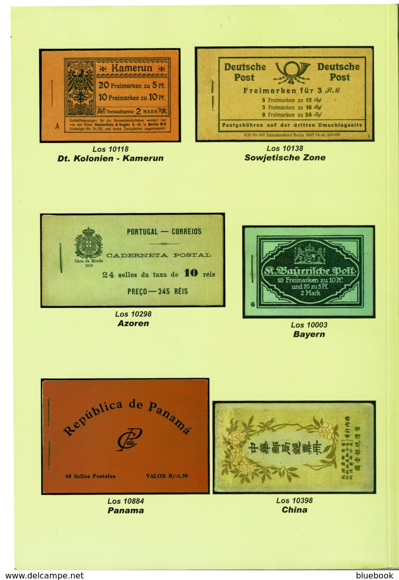 Ref 1283 - 2004 Hettinger Auction Catalogue - Stamp Booklets Of The World - English & German Text - Autres & Non Classés