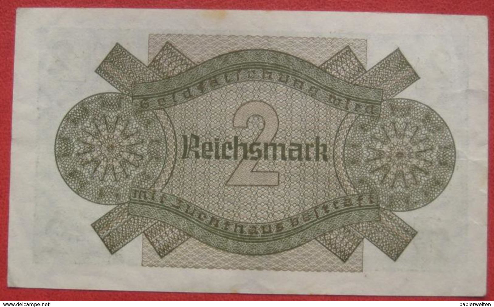 2 Reichsmark ND  (WPM R137) Reichskreditkassenschein - Betaalmiddel - Dt. Wehrmacht