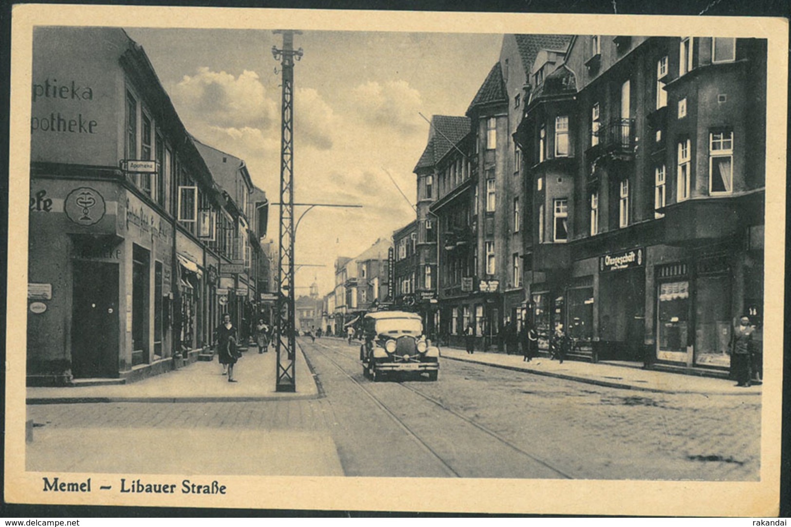 MEMEL Vintage Postcard Klaipeda - Lithuania