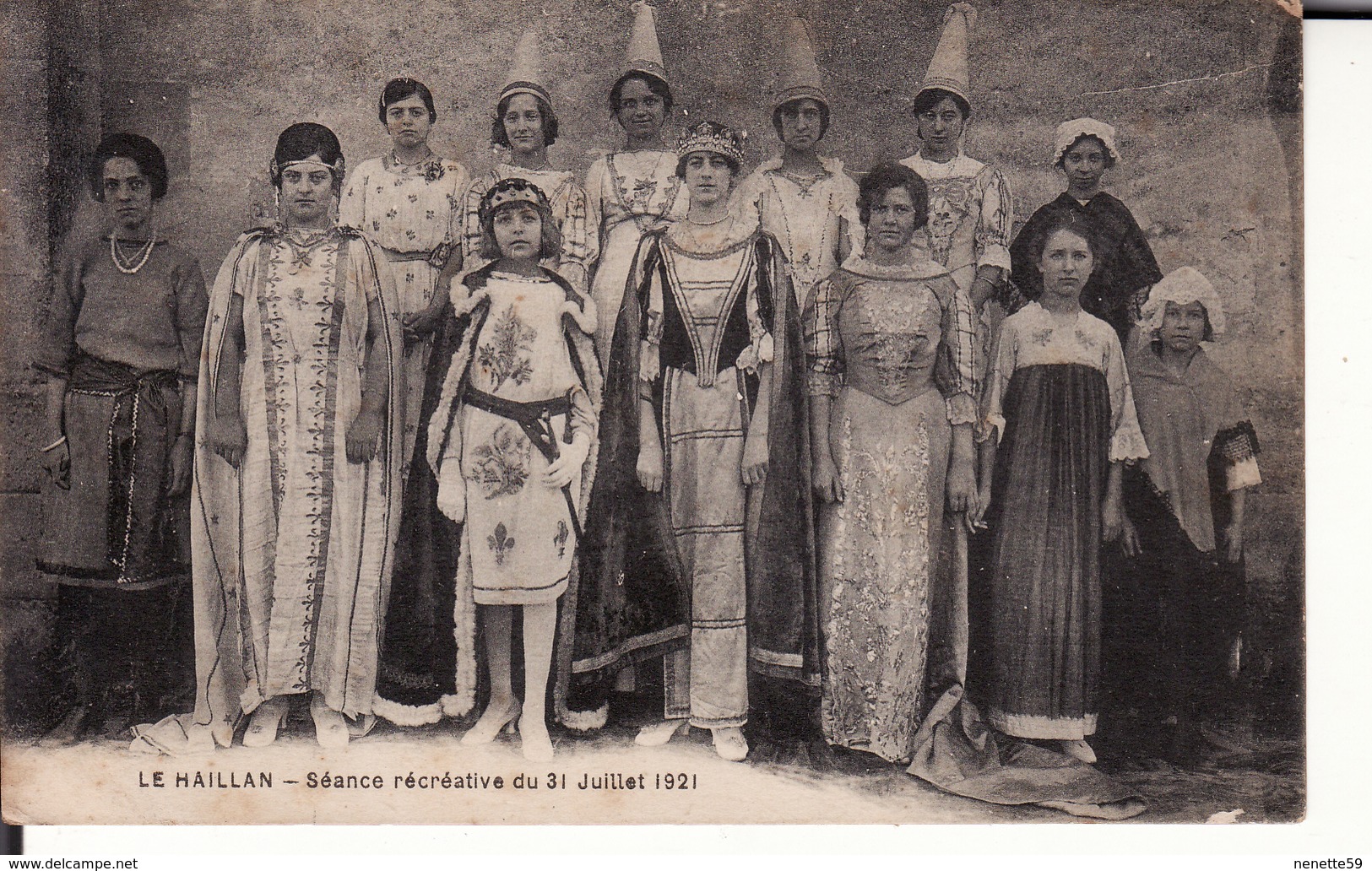 33 LE HAILLAN -- Séance Récréative Du 31 Juillet 1921 Très Animée - Autres & Non Classés