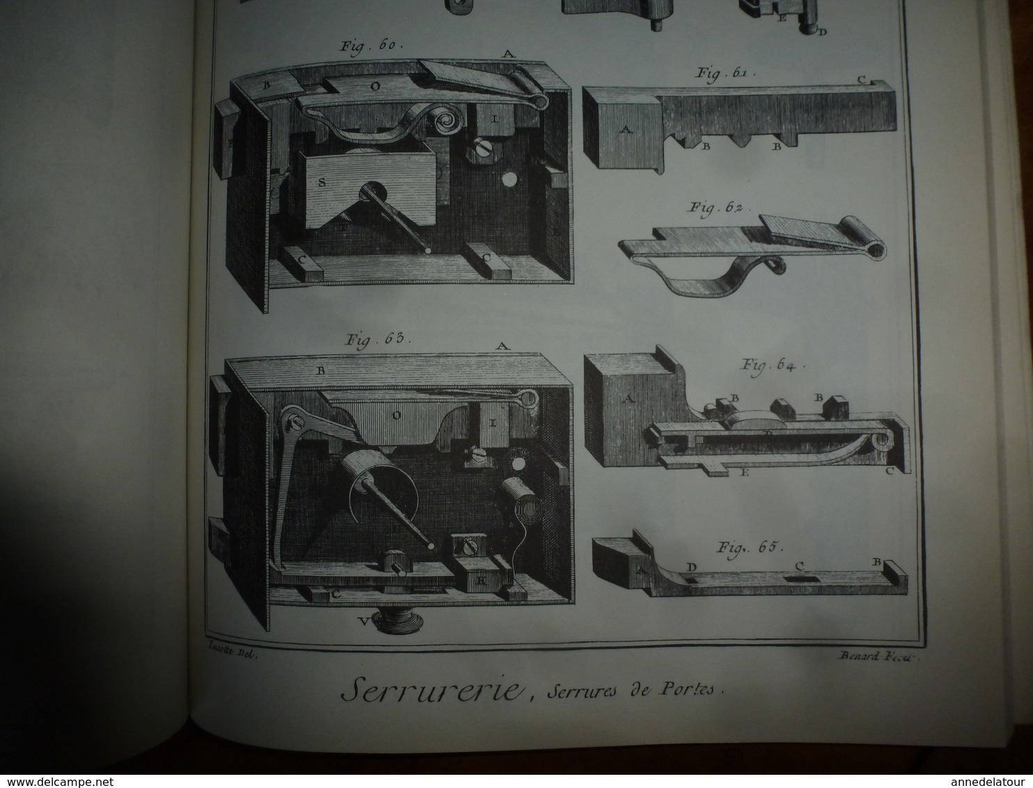 L'ENCYCLOPEDIE Diderot Et D'Alembert - Recueil De Planches Sur La Ferronnerie , La Serrurerie;  Etc (édition 1986) - Encyclopédies