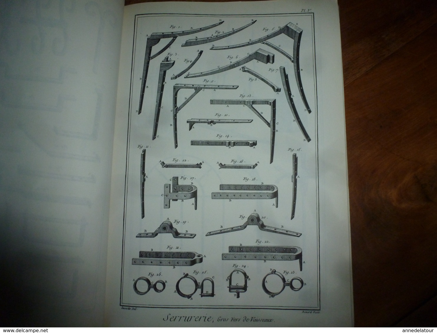 L'ENCYCLOPEDIE Diderot et d'Alembert - Recueil de Planches sur la Ferronnerie , la Serrurerie;  etc (édition 1986)