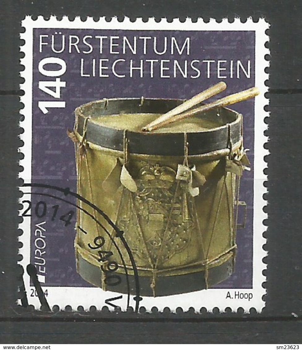 Liechtenstein  2014  Mi.Nr. 1702 , EUROPA CEPT - Musikinstrumente - Gestempelt / Used / (o) - 2014