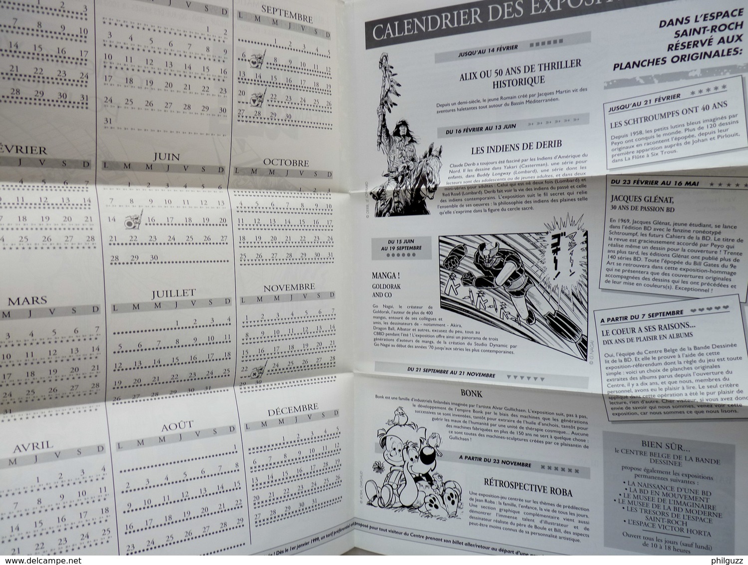 Bulletin D'information PREAM-BULLE 37 Centre Belge De La Bande Dessinée 1998 Couv BARUTI - DERIB - Objets Publicitaires