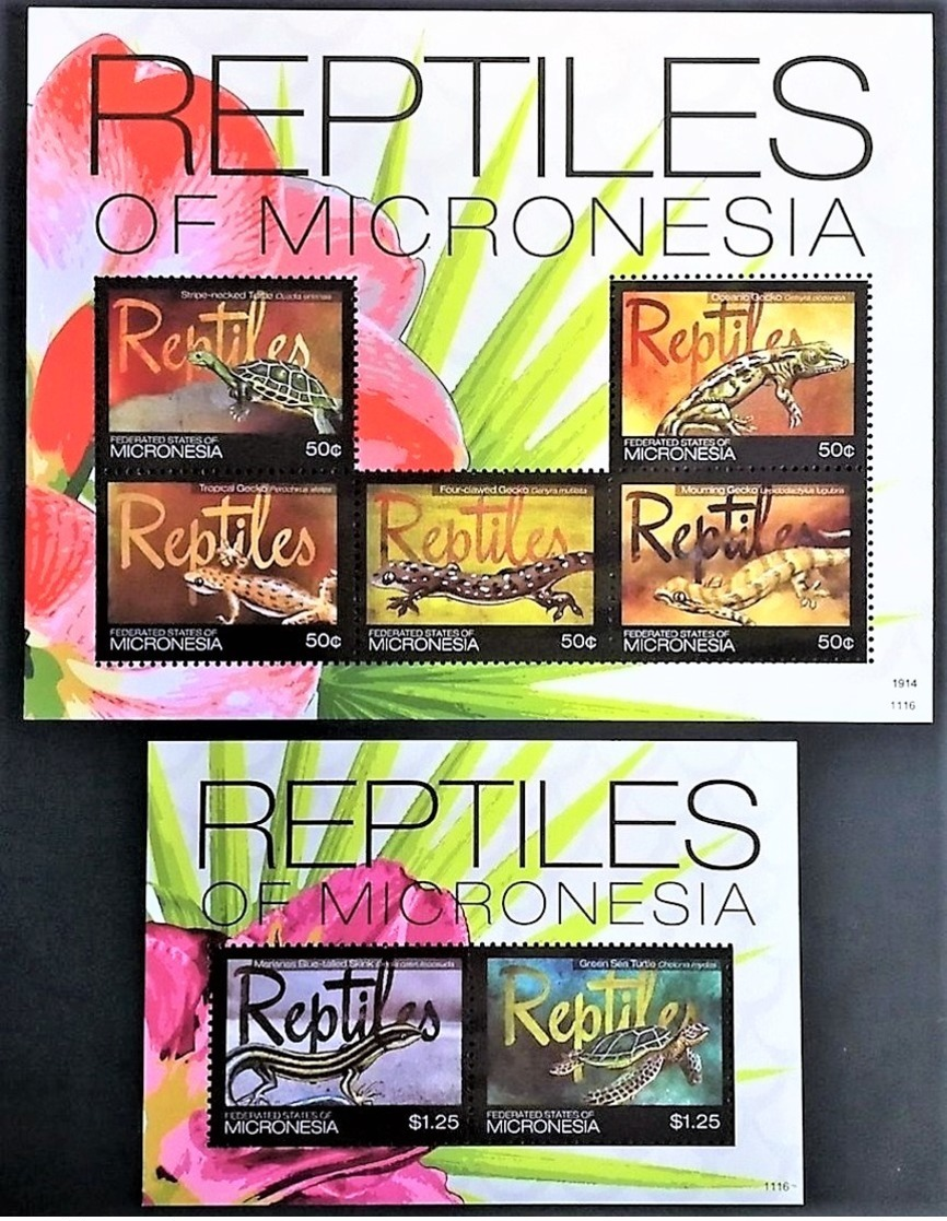 # Micronesia 2011**Mi.2236-42  Reptiles , MNH  [12;105,183] - Other & Unclassified