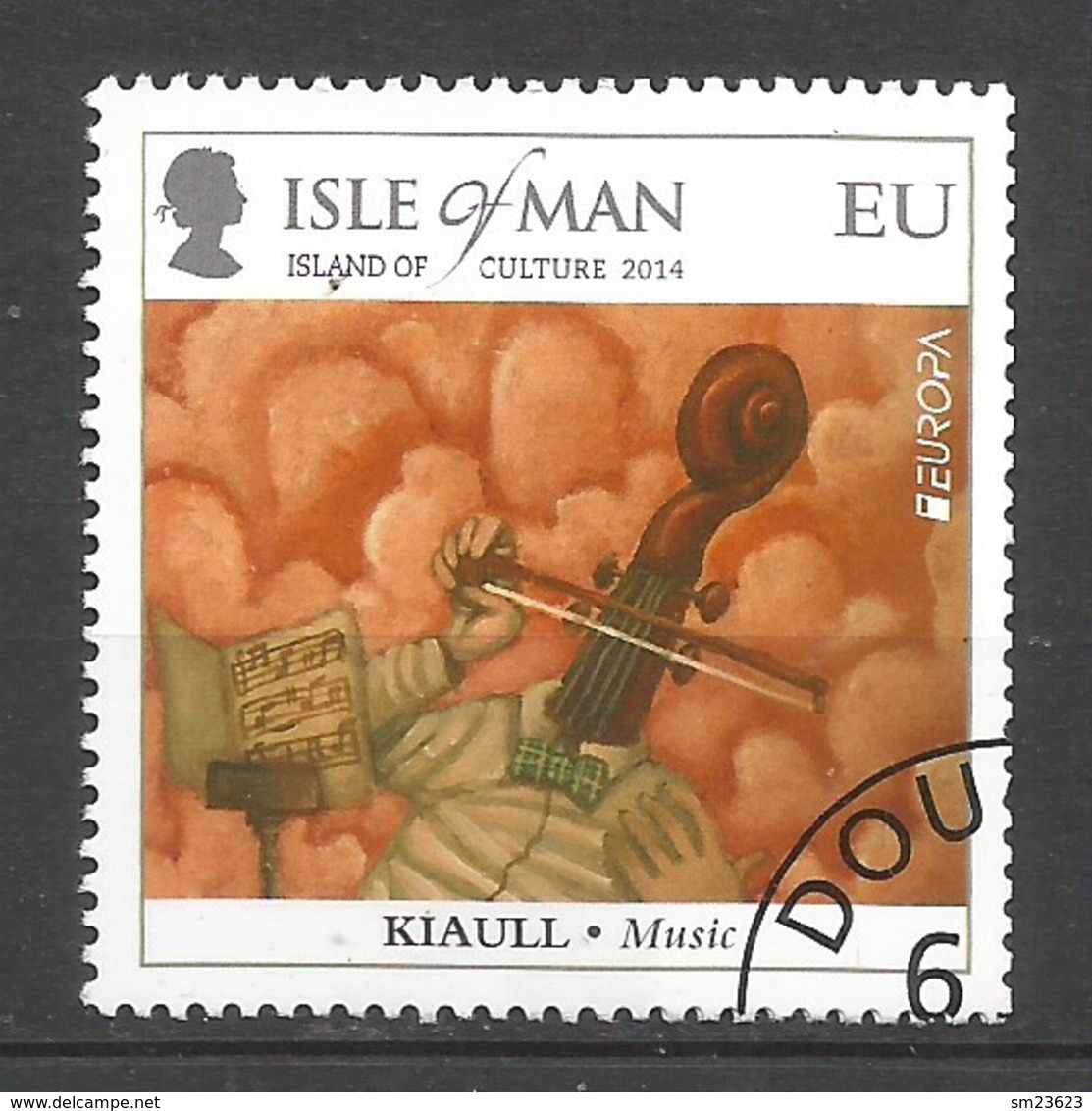 Isle Of Man  2014  Mi.Nr. 1904 , EUROPA CEPT - Musikinstrumente - Gestempelt / Used / (o) - 2014