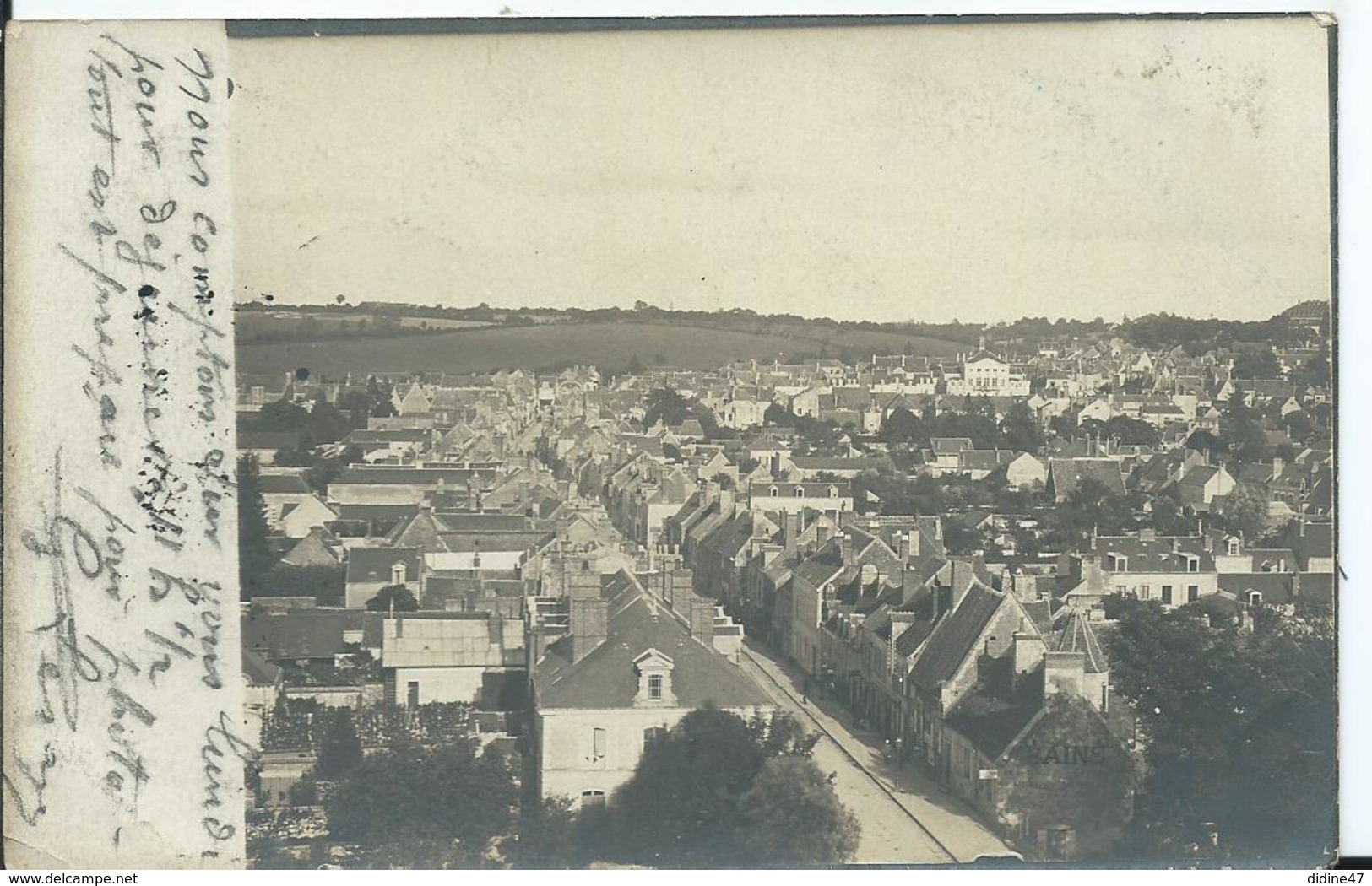 NOGENT LE ROTROU - CARTE PHOTO - La Rue Saint Hilaire - Nogent Le Rotrou